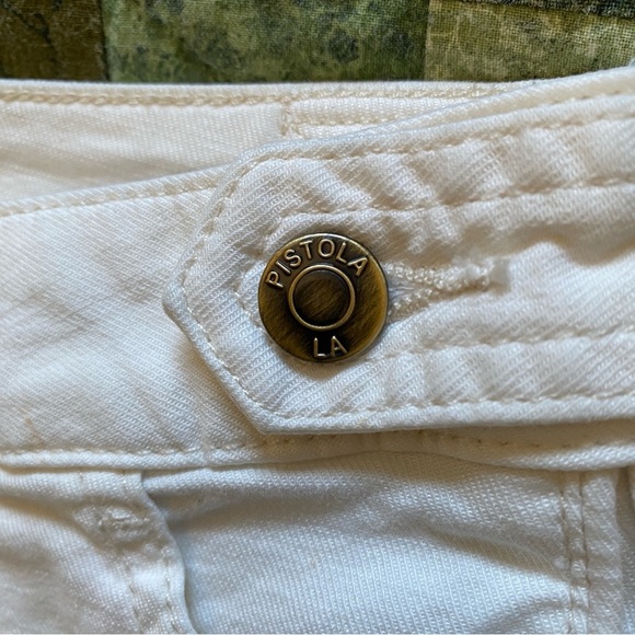 Pistola High Waisted Pant Trouser Size 31‎ Ankle Office Casual Belt Loops - Picture 9 of 15